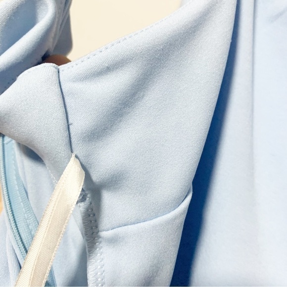 Grace Karin Pastel Blue One Shoulder Dress Size L - Picture 9 of 11